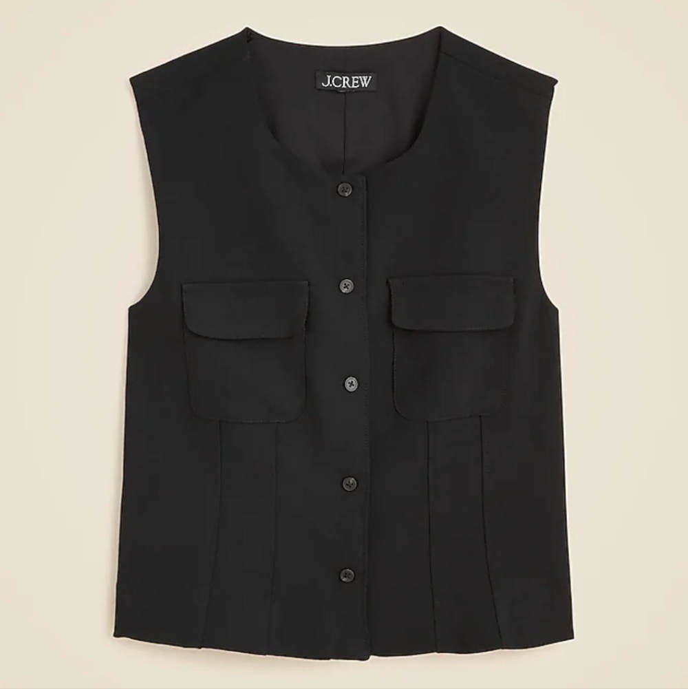 J. Crew Crew Neck Vest